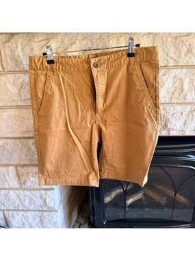 Old Navy Boys Brown Flex Shorts 16 Plus